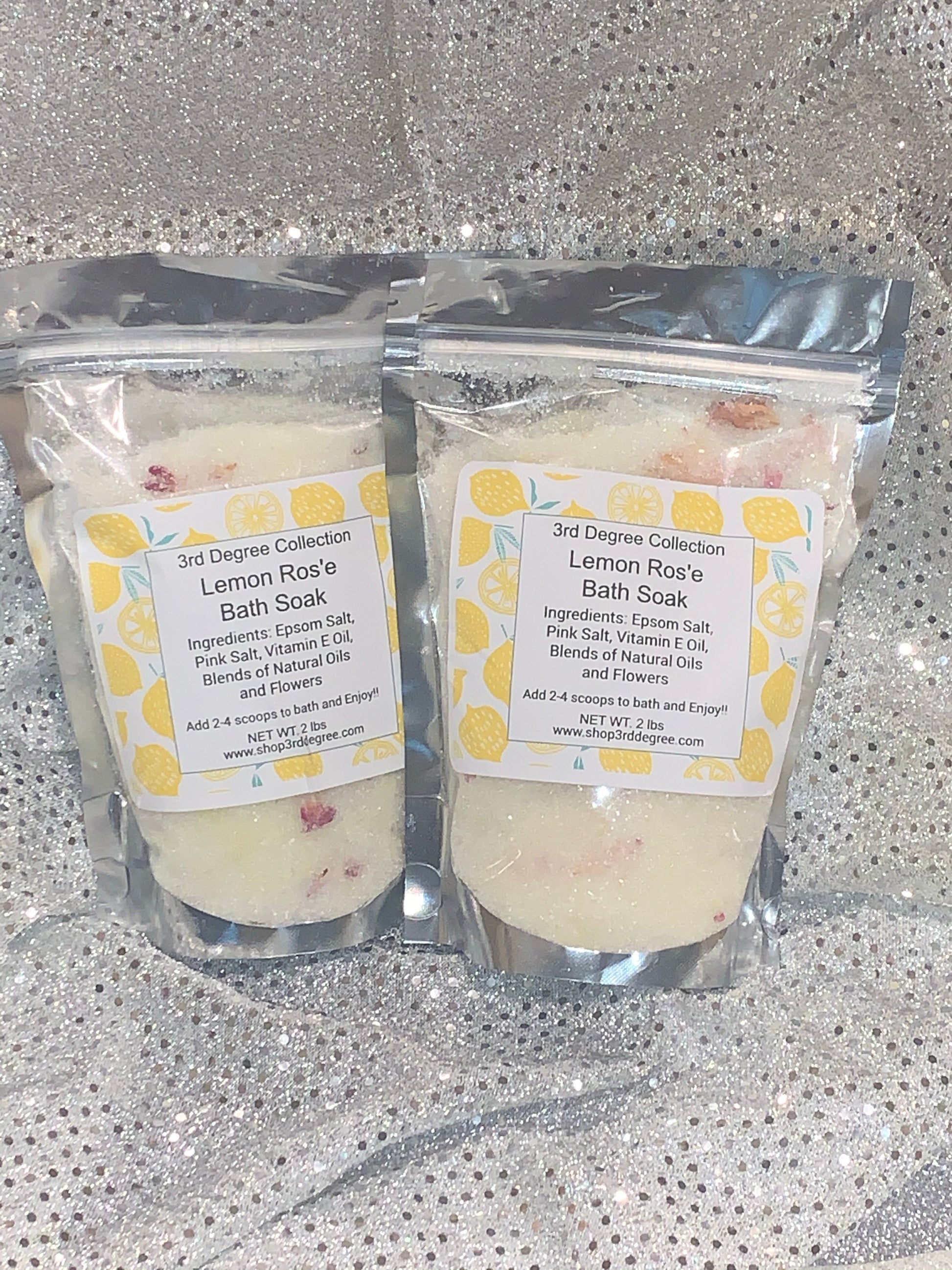 Lemon Ros'e Bath Soak 