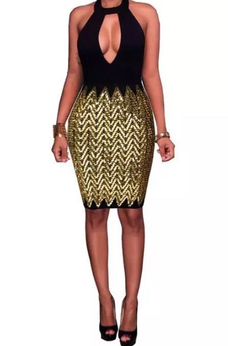 Goldie sequin skirt